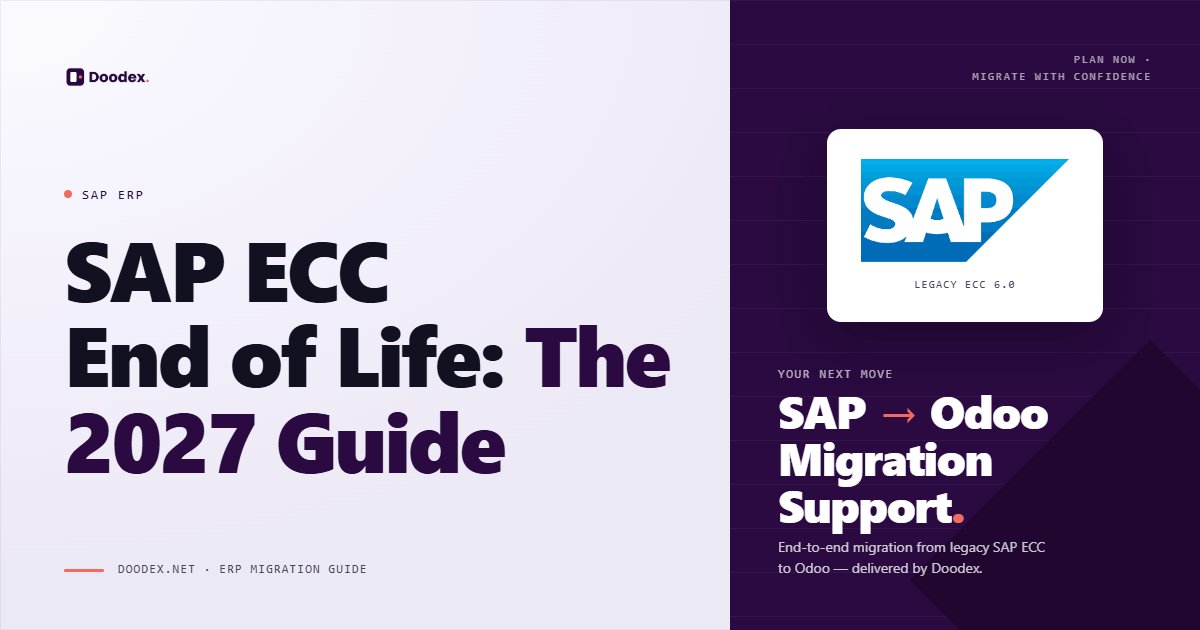sap ecc fin de vie